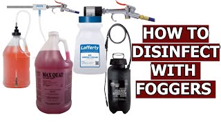 Disinfectant Foggers How To Disinfect Using Foggers [upl. by Gautier]