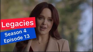 Legacies 4x17 Landon tries to convince Hope to go back without him [upl. by Ycnaffit]