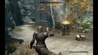 Lets Play Skyrim  Part 23  Helping Sorine with the Crossbow [upl. by Jorgenson458]