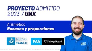 Razones y proporciones  Aritmética  Examen de admisión 2023 [upl. by Yanehc375]