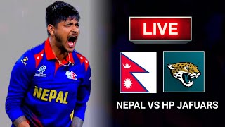 Nepal vs HP Jaguars Live  Practice Match  Nepal Vs HP Jaguars Cricket Live [upl. by Bodkin]