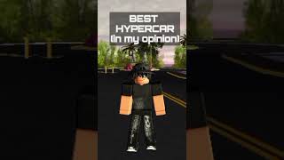 Best Hypercar in SWFL roblox roblox [upl. by Atalanta]