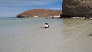 THIS IS HOW PLAYA BALANDRA REALLY LOOKS  LA PAZ MEXICO [upl. by Eihcra480]