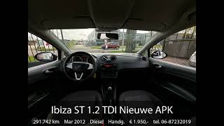 Seat Ibiza ST 12 TDI Nieuwe APK [upl. by Imoyn423]