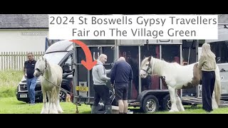 St Boswells Gypsy Travellers Fair 2024 [upl. by Atnas]