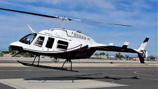 Bell 206L3 LongRanger StartUp amp Takeoff  Helicopter N97PJ [upl. by Leandra119]