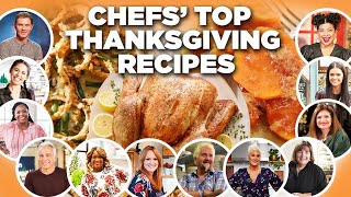 Food Network Chefs Top Thanksgiving Recipe Videos [upl. by Kristin]