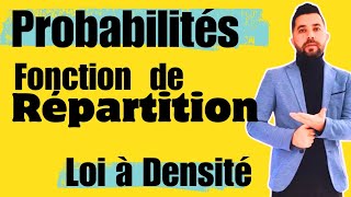 Fonction de répartition avec loi à densité [upl. by Nodroj168]