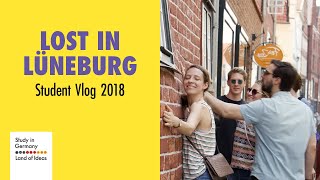 Lost in Lüneburg  Six Americans Tour Germany  International Student Vlog 2018 [upl. by Annaid702]