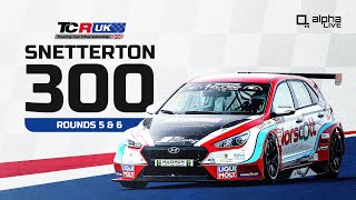 TCR UK LIVE  ROUND 5 amp 6  SUNDAY  SNETTERTON 300 [upl. by Carmon378]