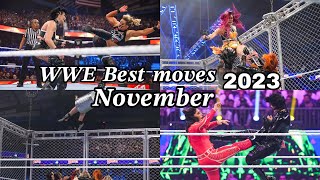 wwe Best moves of 2023 November [upl. by Eninahs260]