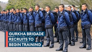 Its freezing British Armys new Gurkha recruits arrive in UK [upl. by Meedan]