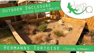 Outdoor Enclosure  Hermanns Tortoise [upl. by Litt]