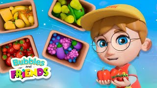 🌈 Ready for a Colorful Adventure Learn Sorting and Organizing 🍓🍌🥦 Full Episode amp Song For Kids [upl. by Annovaj490]