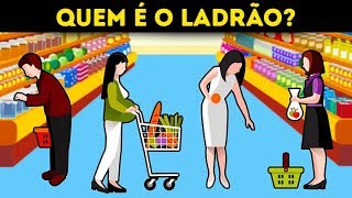 10 Charadas de Detetives Para Aqueles Que Tem Olhos de Águia e Cérebro Lógico [upl. by Gerek]