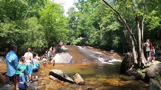 Sliding Rock Adventure The Ultimate Natural Waterslide in North Carolina [upl. by Birdella]