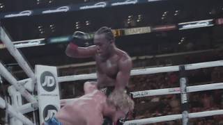 ksi knockdown vs logan paul [upl. by Axe]