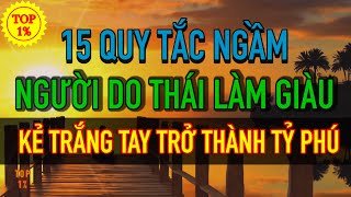 15 Quy tắc ngầm về LÀM GIÀU của Người Do Thái  Mỗi Ngày Tiến Bộ 1 [upl. by Spencer]