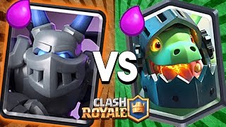 RAP BATTLE EPICA MEGASGHERRO vs DRAGO INFERNALE Clash Royale [upl. by Anabel]