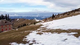 Rando neige  Le Petit Ballon en janvier [upl. by Arva]