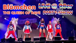 Blümchen The Queen of Rave Live  90er Party Show 2023 Medley Schnitt [upl. by Llenrac991]