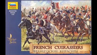 Cuirassiers français Zvezda 8037 [upl. by Inej]