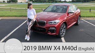 2019 BMW X4 M40d G02 Review  Its more fun to drive than you think ENGLISH  Autophorie [upl. by Babcock]