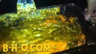 BHO Whipping Process 100 Grams [upl. by Ahsikar]