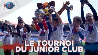 LE TOURNOI DU JUNIOR CLUB AU PARC DES PRINCES [upl. by Ecirtram]