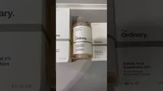 The Ordinary Glycolic Acid amp The Ordinary Azelaic Acid 10brightening pigmentationsolution toner [upl. by Letch]