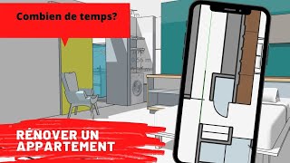 Combien de temps pour rénover un appartement [upl. by Casia]