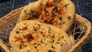 Garlic Naan Easy Garlic Naan at home [upl. by Annatnom]