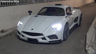 750HP 70 V8 Mazzanti Evantra SOUNDS  Start Up Revs amp Drive by [upl. by Stryker313]