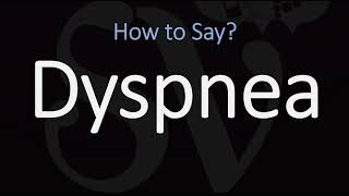 How to Pronounce Dyspnea CORRECTLY Meaning amp Pronunciation [upl. by Brownson]