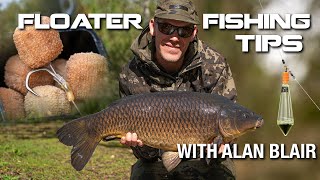 Surface Fishing with Alan Blair  Catch Big Carp with Floater Fishing Tactics [upl. by Tamer]