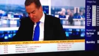 Funny Jeff Stelling Enjoys Hartlepool Penalty Against Mansfield Town [upl. by Ayotahc]