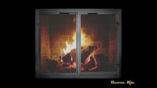 Georgian Masonry Fireplace Glass Doors  BrickAnew [upl. by Carolyne783]