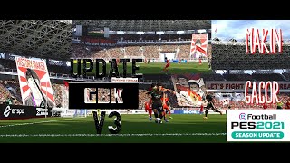 Update V3 Stadion UTAMA Gelora BungKarno  PES 21  Football Life 2024 [upl. by Oine]