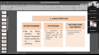 quotLa Condiciónquot en el Acto Jurídico Repaso [upl. by Livvie]