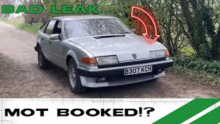 SAVING A ROVER SD1  FIRST MOT IN 17 YEARS BOOKED  Prep and Clutch issues [upl. by Gader]