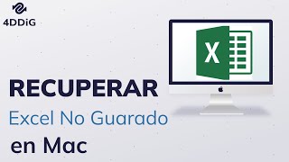 ¿Cómo recuperar archivos de Excel sin guardar en Mac Paso a Paso [upl. by Erlewine]