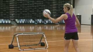 Netball Drills  Crazy Catch Training Centre [upl. by Nairred]