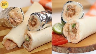 চিকেন শর্মা রেসিপি ॥ Chicken Shawarma Recipe ॥ Bangladeshi Chicken Shawarma ॥ How To Make Shawarma [upl. by Funch]