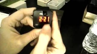 Forrader 0950 Digital LED Touch Screen Watch Review [upl. by Courtney]