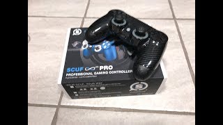 Scuf Infinity 4PS Pro Gaming Controller Unboxing and Review [upl. by Newcomb]