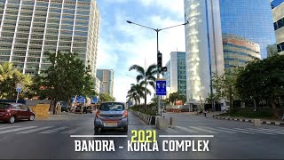 4K Tour of Iconic Commercial Landmarks of Mumbai  Bandra Kurla Complex  2021 [upl. by Roy]