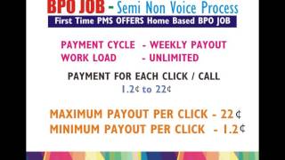 Home Based BPO JOB  Earn Daily 10  Work From Mobile  Work From Home Job [upl. by Notyalk]