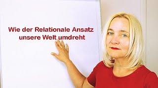 Dr Sonja Radatz Kurzeinführung in die Relationale Philosophie [upl. by Atteram520]