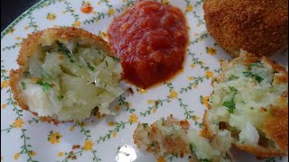 CROQUETTES DE BRANDADE DE MORUE et sa sauce tomate épicée [upl. by Wieche]