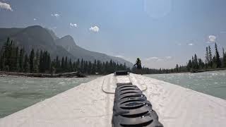 Pack raft and SUP on the Blaeberry River Golden BC [upl. by Frissell]